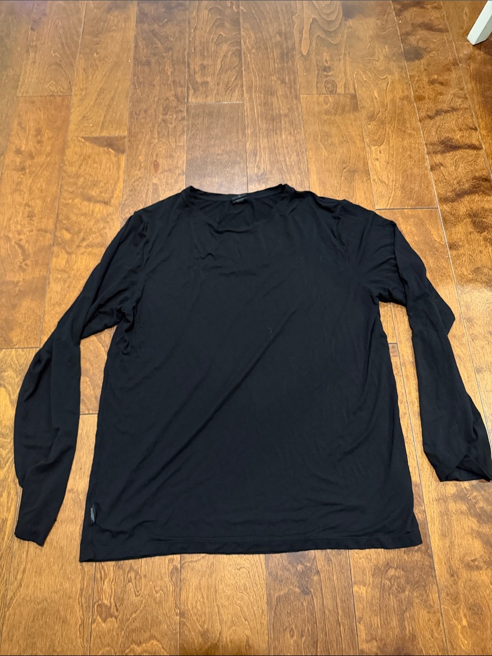 BOODY Black Long Sleeve Crew Neck Shirt